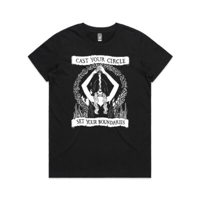 CAST YOUR CIRCLE WOMEN TSHIRT (SAME DAY) Thumbnail