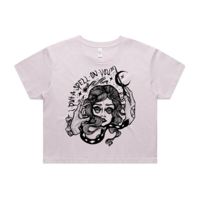 I PUT A SPELL ON YOU CROP TEE Thumbnail